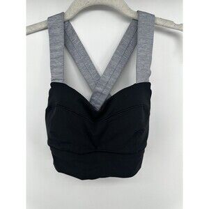 Lululemon Energy Bra Pigment Black Gray Size 4 Small
